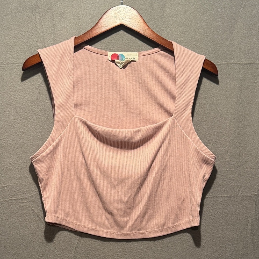 Free People Beach Blush Pink Tank Top